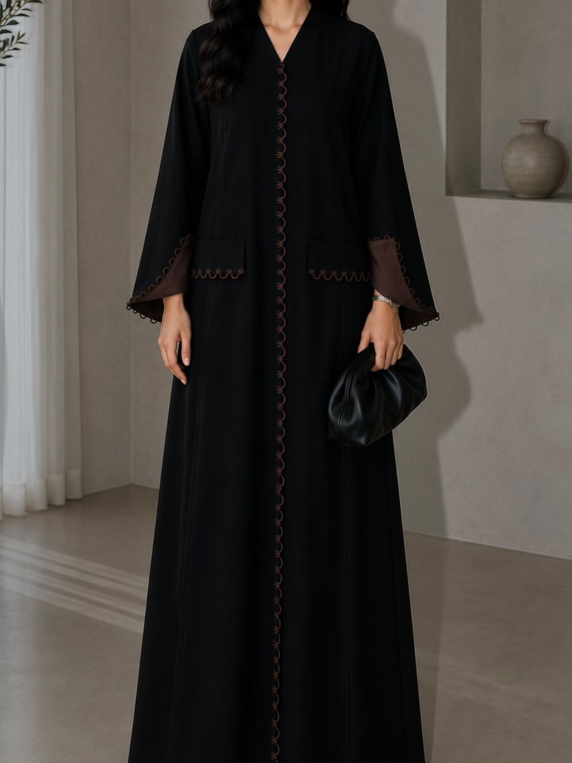 Abaya H006 - Cobra Fabric - photo 1