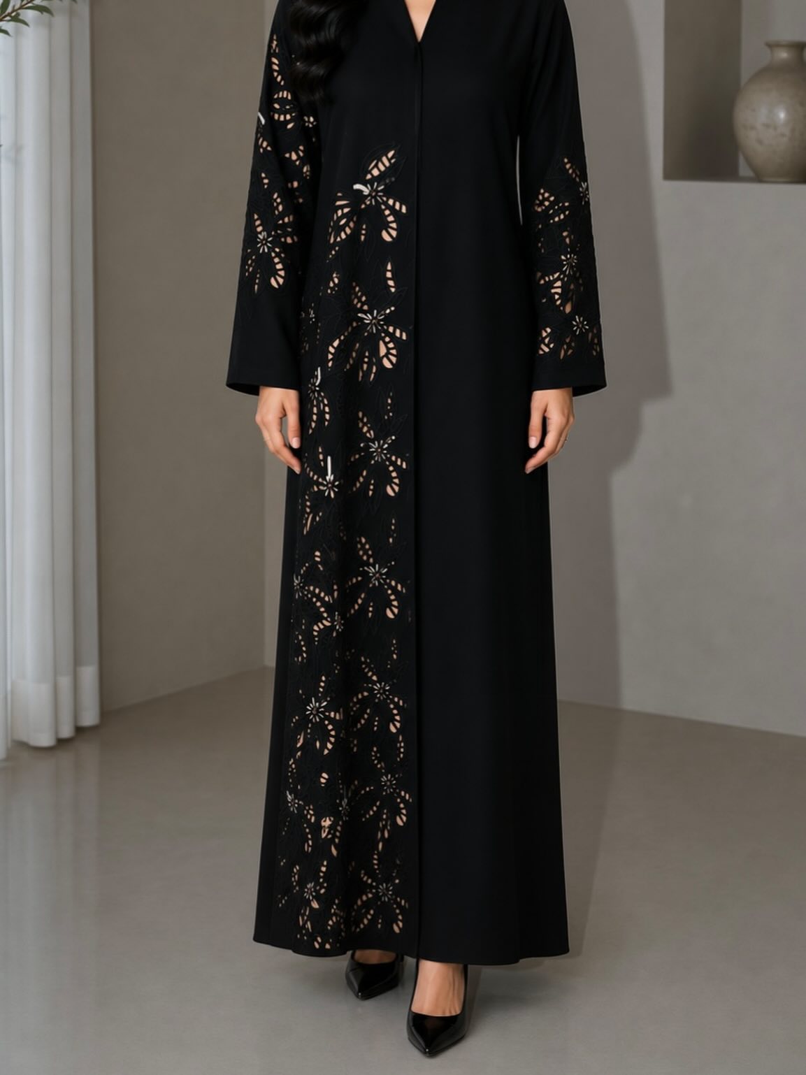 Abaya H005 - Cobra Fabric - photo 1