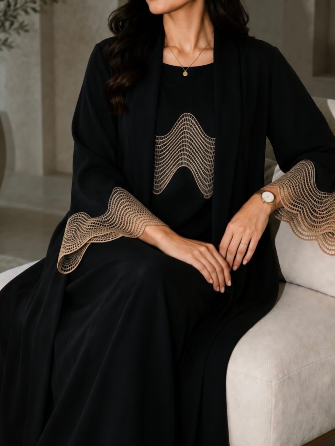 Abaya H002 - Nida Fabric - photo 1