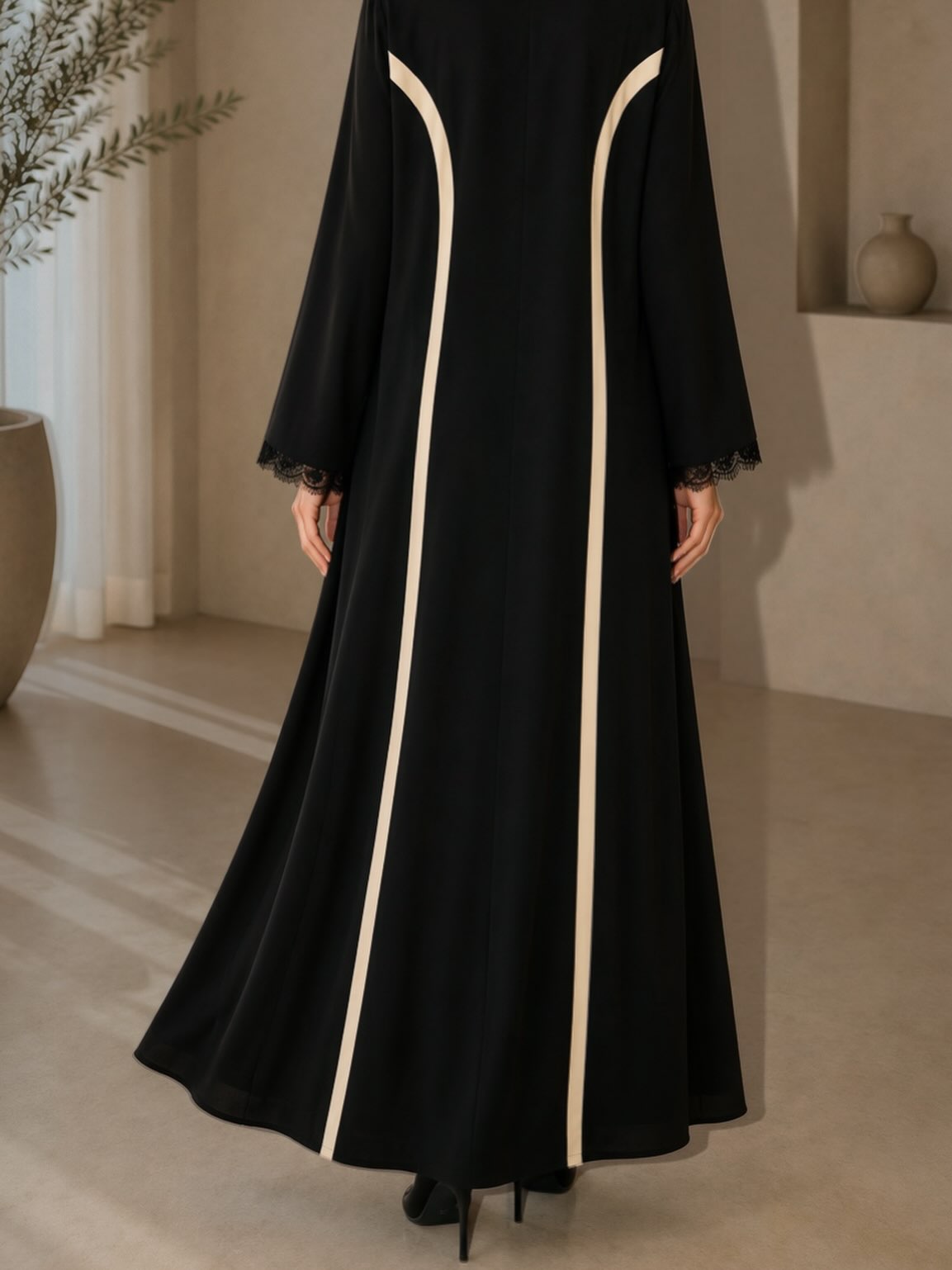 Abaya H007 - Fuhua Fabric - photo 1